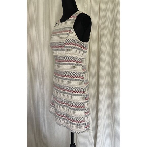 BCBGeneration Womens Striped Tweed Dress & Vest Set Size 6 Mini 2-Piece Outfit - Picture 5 of 10